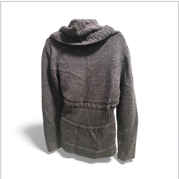 Coldwater Creek Textured Purple Cardigan - Picture 2 of 4